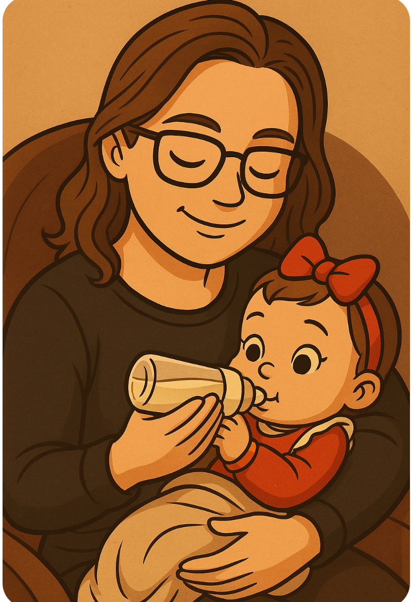 Começo do dia em família