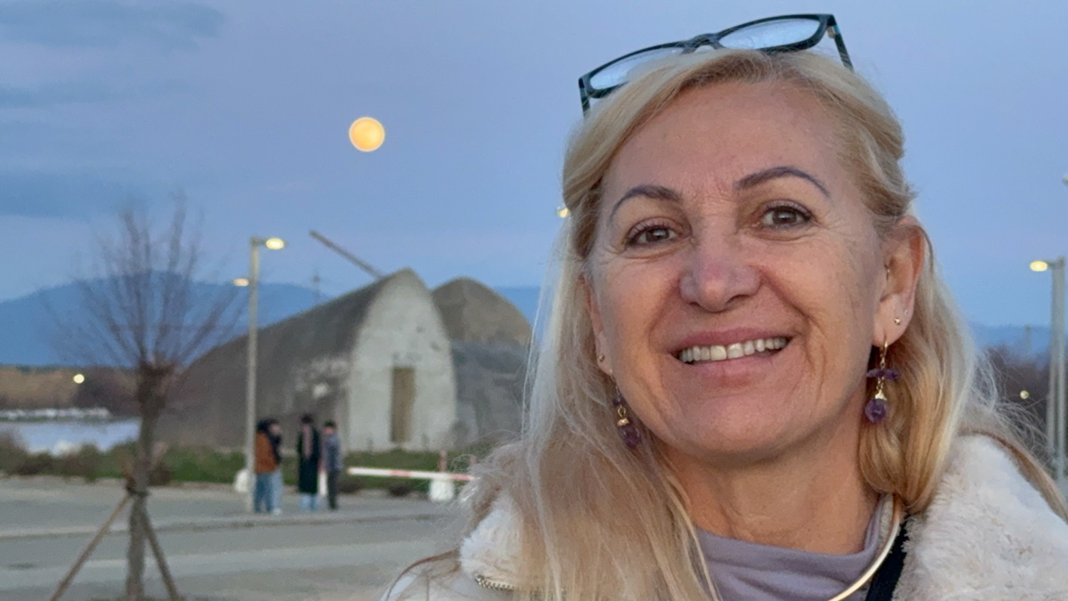 Lua cheia em Marina di Pisa