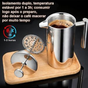 Cafeteira Inox Francesa